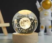 "Esfera de Luz LED en Cristal – Toque Moderno y Envío Gratis CO"